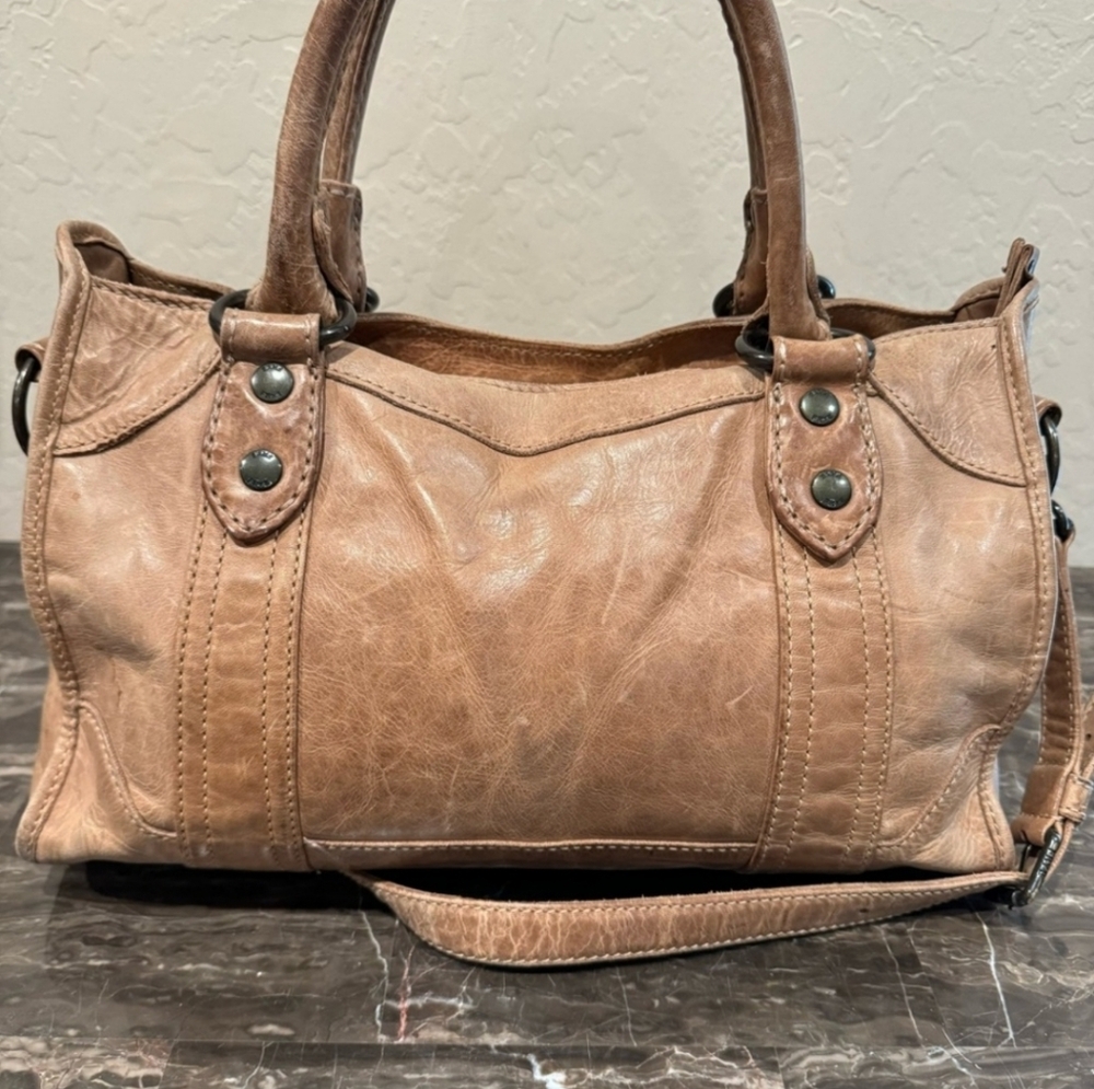 Frye Melissa Satchel Shoulder Bag - Picture 5 of 13